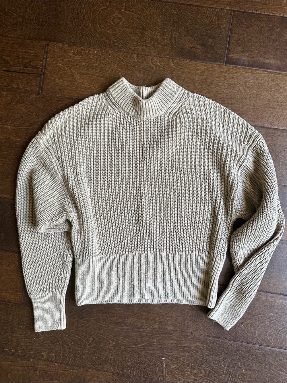 Everlane Chunky Knit Sweater - Cream/Beige